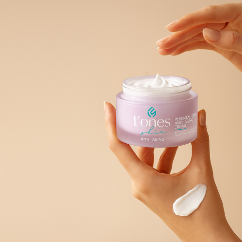 Lones Yaşlanma Karşıtı Aydınlatıcı Nemlendirici Anti- Aging SPF 30 Cream 50 ml - 4