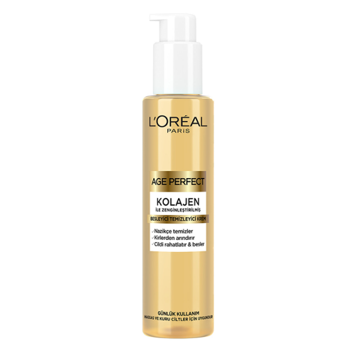 Loreal Paris Age Perfect Kolajen Besleyici Temizleyici Krem 150 ml - 1