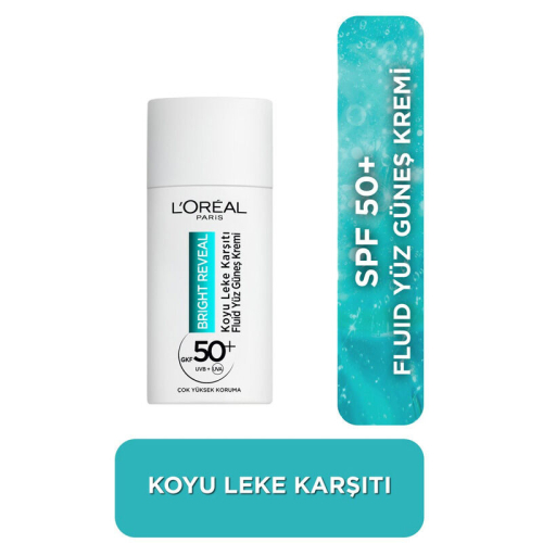 Loreal Paris Bright Reveal Koyu Leke Karşıtı Spf 50 Fluid Yüz Güneş Kremi 50 ml - 2