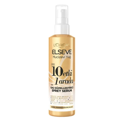 Elseve Mucizevi Yağ Saç Güzelleştirici Sprey Serum 150 ml - 1