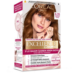 Loreal Paris Excellence Creme Çikolata Kahve 6.35 Saç Boyası - 1