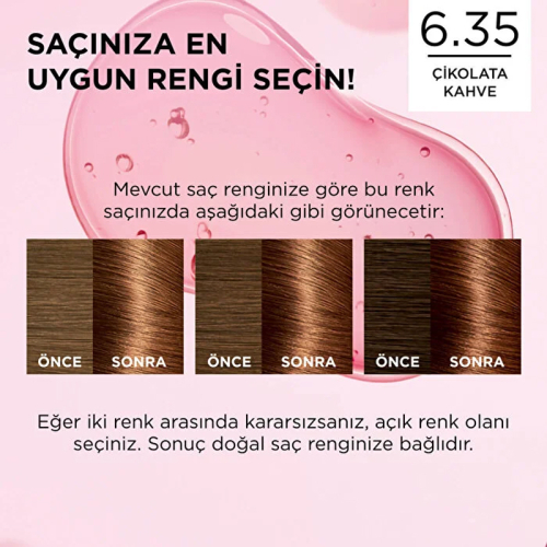 Loreal Paris Excellence Creme Çikolata Kahve 6.35 Saç Boyası - 2