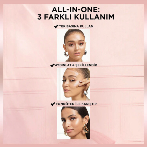 Loreal Paris Glotion Natural Glow Aydınlatıcı No:901 Fair Glow 40 ml - 4