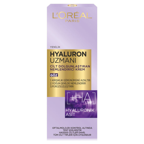 Loreal Paris Hyaluron Uzmanı Nemlendirici Göz Çevresi Kremi 15 ml - Loreal Paris
