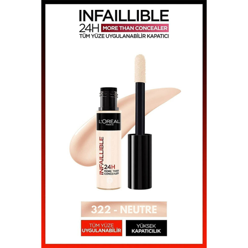 Loreal Paris Infaillible More Than Concealer - Kapatıcı No: 322 Neutral 11 ml - 2