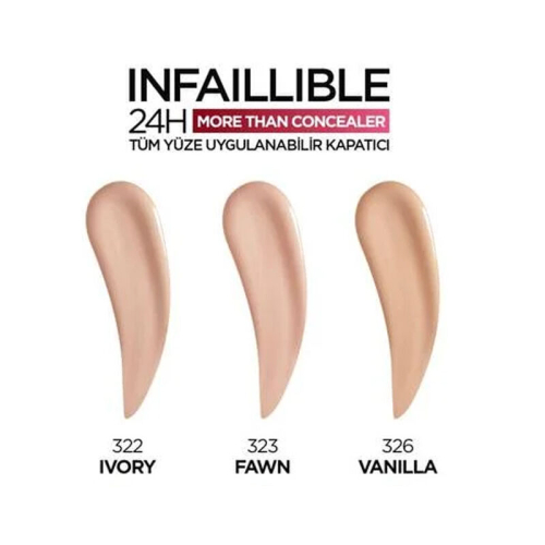 Loreal Paris Infaillible 24H More Than Concealer 323 Faw Chamois 11 ml - 4