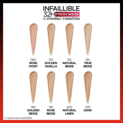 Loreal Paris Infallible 32H Fresh Wear Foundation 30ml - 2