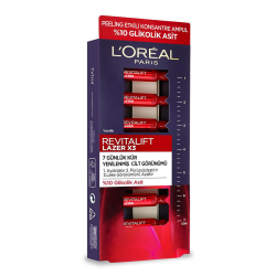 Loreal Paris Lazer x3 Peeling Etkili Ampul 7 Adet x 1 ml - 1