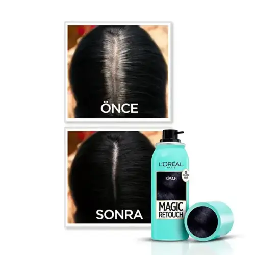 Loreal Paris Magic Retouch Sprey 75ml - Siyah - 4