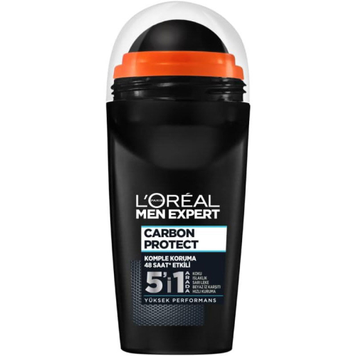 Loreal Paris Men Expert Carbon Protect Anti Perspirant Roll On 50 ml - Loreal Paris
