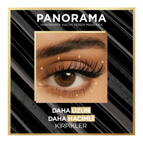 Loreal Paris Panorama Hacim Veren Maskara 9.9 ml - Siyah - 2