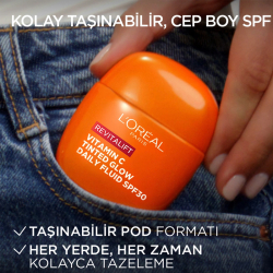 Loreal Paris Revitalift Clinical C Vitamini İçeren Renkli SPF30+ Yüz Güneş Kremi 40 ml - 6