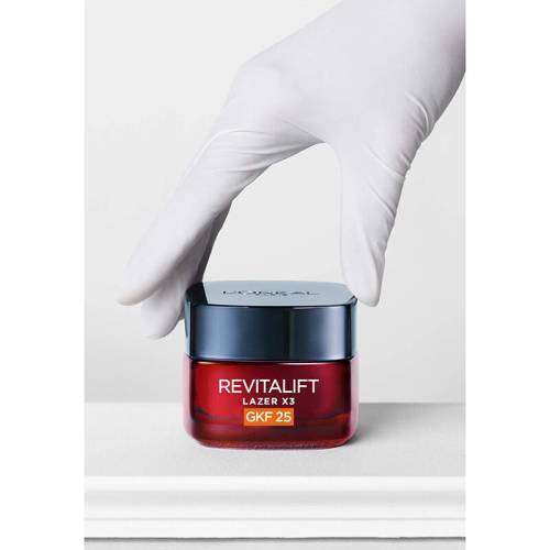 Loreal Paris Revitalift Lazer X3 Leke ve Kırışıklık Karşıtı Bakım GFK 25 50 ml - 8