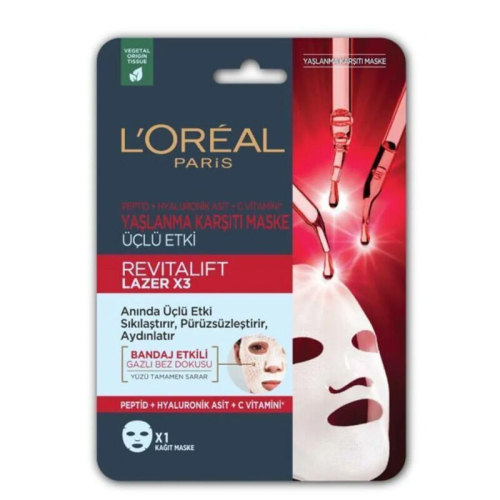 Loreal Paris Yaşlanma Karşıtı Kağıt Maske - 1