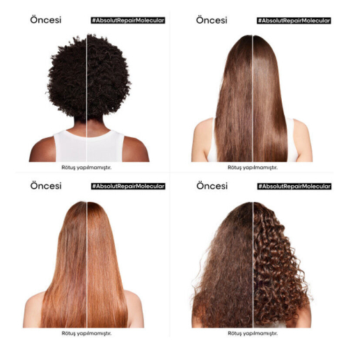 Loreal Professionnel Absolut Repair Molecular Yıpranmış Saçlar İçin Şampuan 300 ml - 3