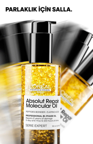 LOreal Professionnel Absolut Repair Molecular Çift Fazlı Profesyonel Bakım Yağı 90 ml - 3