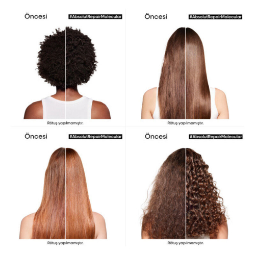Loreal Professionnel Absolut Repair Molecular Yıpranmış Saçlar İçin Maske 150 ml - 3