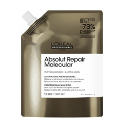 Loreal Professionnel Absolut Repair Molecular Yıpranmış Saçlar İçin Şampuan 500 ml Refill - 1