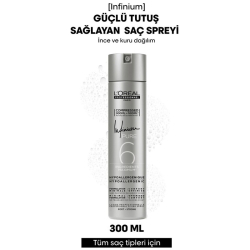 Loreal Professionnel Infinium Güçlü Tutuşlu Saç Spreyi 300 ml - 6 Numara - 2