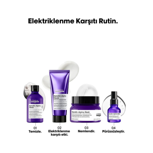 Loreal Professionnel Keratin Alpha Sleek Serum 50 ml - 2