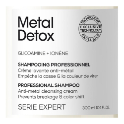 Loreal Professionnel Metal Detox İşlem Görmüş ve Yıpranmış Saçlar İçin Metal Karşıtı Arındırıcı Şampuan 300 ml - 3