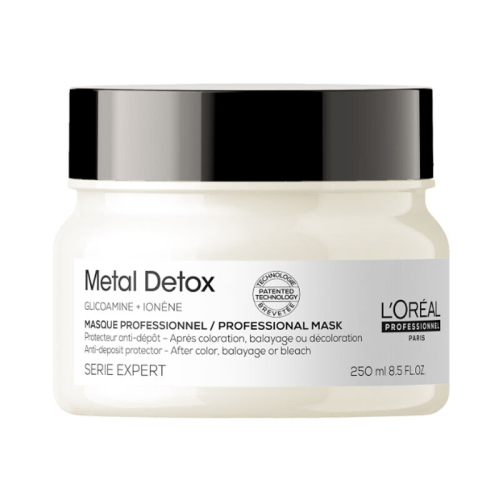 Loreal Professionnel Metal Detox İşlem Görmüş ve Yıpranmış Saçlar İçin Metal Karşıtı Koruyucu Maske 250 ml - Loreal Professionnel
