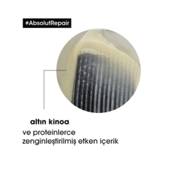 Loreal Professionnel Absolut Repair Yıpranmış Saçlar için Bariyer Onarıcı Şampuan 500 ml - 4