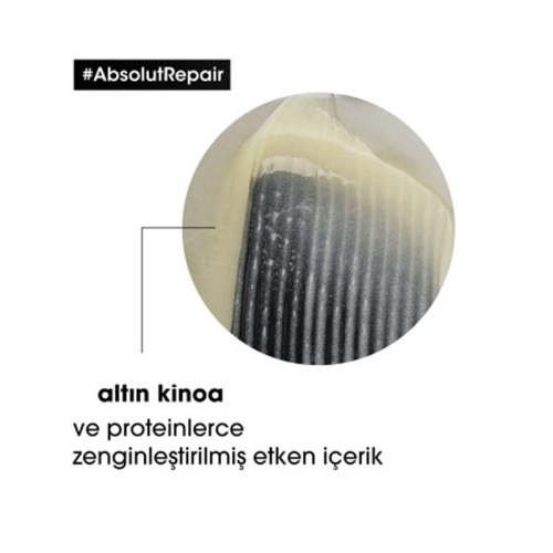 Loreal Professionnel Absolut Repair Yıpranmış Saçlar için Bariyer Onarıcı Şampuan 500 ml - 4