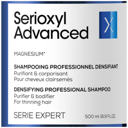 Loreal Professionnel Serioxyl Advanced İncelmiş Saç Telleri için Yoğunluk Kazandıran Şampuan 500 ml - 3
