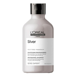 Loreal Professionnel Çok Açık Sarı, Gri ve Beyaz Saçlar için Renk Dengeleyici Mor Şampuan 300 ml - 1