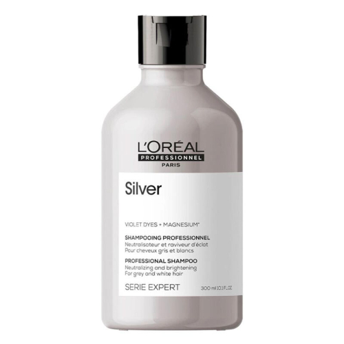 Loreal Professionnel Çok Açık Sarı, Gri ve Beyaz Saçlar için Renk Dengeleyici Mor Şampuan 300 ml - 1