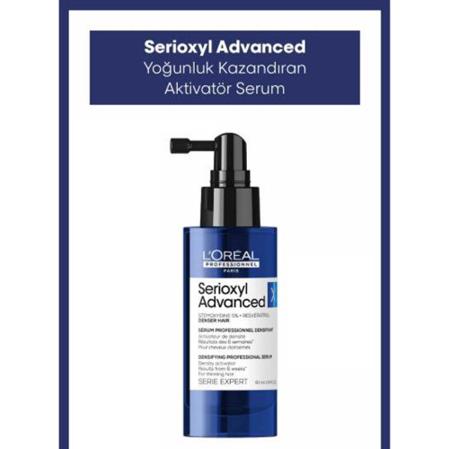 Loreal Professionnel Serioxyl Advanced İncelmiş Saç Telleri için Yoğunluk Kazandıran Serum 90 ml - 4