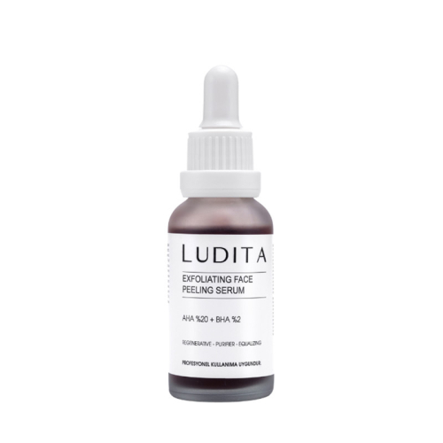 Ludita Cilt Tonu Eşitleyici Yüz Peeling Kırmızı Serum 30 ml - Ludita
