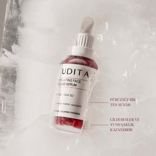 Ludita Cilt Tonu Eşitleyici Yüz Peeling Kırmızı Serum 30 ml - 3