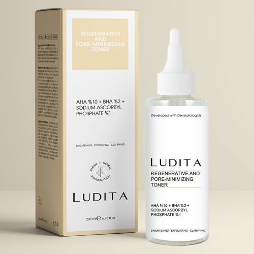 Ludita Gözenek Sıkılaştırıcı Peeling Tonik 200 ml - 2