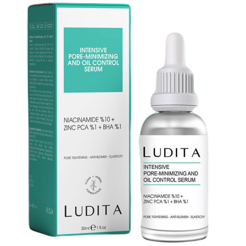 Ludita Gözenek ve Siyah Nokta Görünümünü Azaltmaya Yardımcı Serum 30 ml - 1