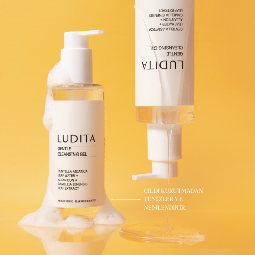 Ludita Hassas Ciltler için Arındırıcı Yüz Yıkama Jeli 200 ml - 3