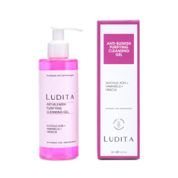 Ludita Lekeli Ciltler için Hibiscus Özlü Arındıcı Yüz Yıkama Jeli 200 ml - 2
