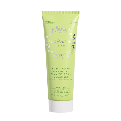 Lumene Nordic Clear Sebum Dengeleyici Kil İçerikli Köpük Temizleyici 125 ml - 1