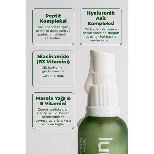 Lunova Dewy Glow Therapy - Jel Serum 30 ml - 3
