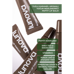 Lunova Tuzlu Karamel Aromalı Peptit Lip Balm 15 ml - 8
