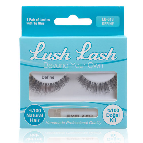 Lush Lash Doğal Kıl Define Takma Kirpik - Lush Lash