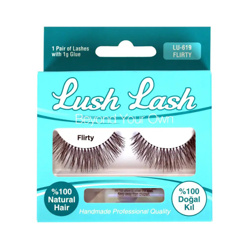 Lush Lash Doğal Kıl Flirty Takma Kirpik - Lush Lash