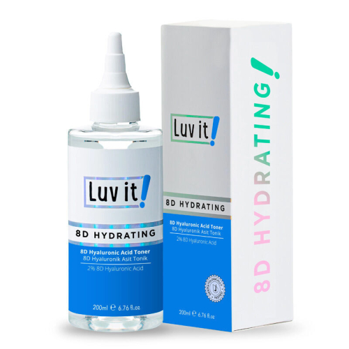 Luv it 8D Hydrating Hyaluronic Acid Toner 200 ml - Luv it!