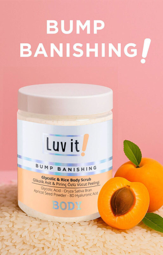 Luv it Glikolik Asit ve Pirinç Özlü Vücut Peelingi 250 ml - 3
