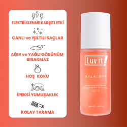 Luv it! Silk Oil Saç Serumu 50 ml - 2