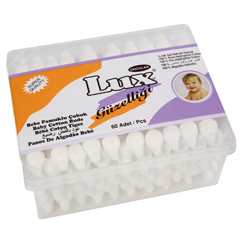 Lux Bebe Pamuklu Çubuk 60 Adet - Lux