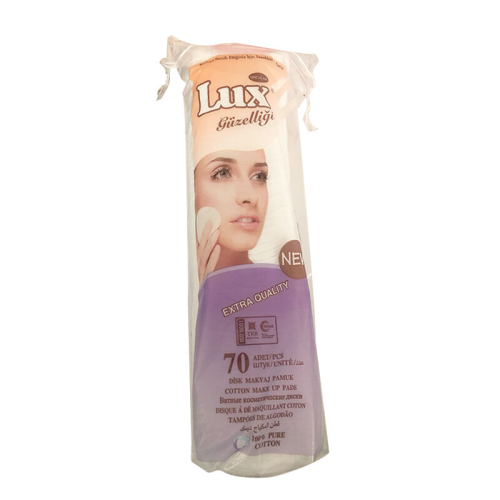 Lux Disk Makyaj Pamuğu 70 adet - Lux