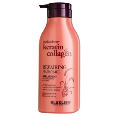 Luxliss Keratin Collagen Repairing Hair Care Shampoo 500 ml