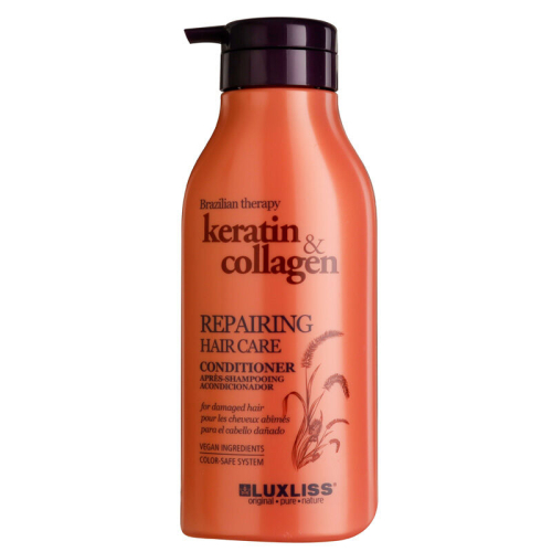 Luxliss Keratin Collagen Repairing Hair Care Conditioner 500 ml - Luxliss Professional